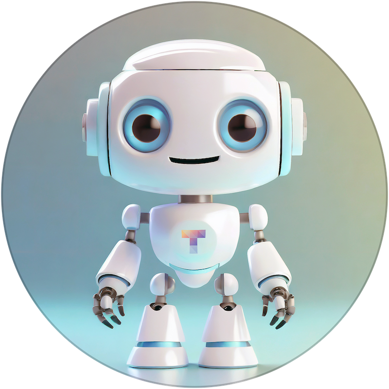 A Picture of Triptico's AI Assistant Robot